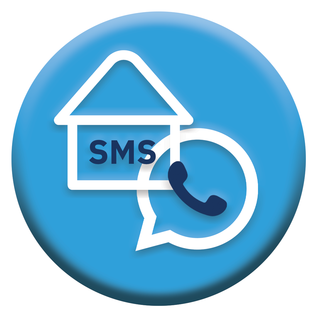 WhatsApp and SMS Marketing Icon
